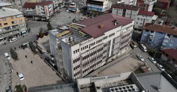 Dilovası Belediye binası yıkılıyor 