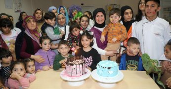 Kocaeli’nin misafir çocukları doyasıya eğlendi