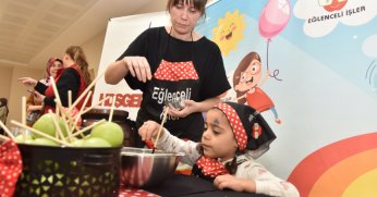 DEPREM ÇOCUKLARININ YÜZLERİ GÜLDÜ