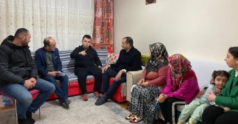 AK Parti İzmit’ten depremzedelere  moral ve destek ziyaretleri