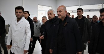Bakan Soylu, Büyükşehir Hastanesi’ni inceledi
