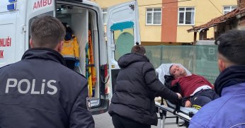 Cadde ortasında baygın halde bulundu