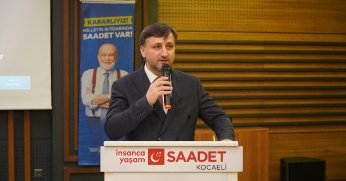 Saadet Kocaeli’de Karargah Başkanı Halil Kayın!