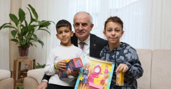 Başkan Aygün’den Depremzede Ailelere Ziyaret