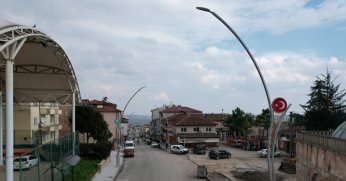 Akmeşe Menderes Caddesi yenilendi