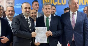 MAHMUT CİVELEK BAŞVURUSUNU YAPTI.... ADAY ADAYI