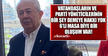 “HİÇ KİMSENİN BİR ŞEY DEMEYE HAKKI YOK”