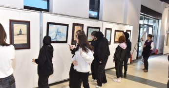 KARTEPELİ ÖĞRENCİLERİN EBRU SEVGİSİ