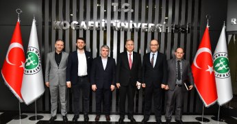 YENİAD KOCAELİ ŞUBESİ KOÜ REKTÖRÜNÜ ZİYARET ETTİ
