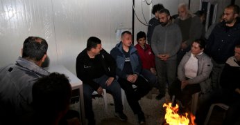 Başkan Büyükakın: Yaralarımız sarılana kadar Hatay’dayız