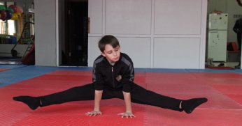 3 yaşından beri jimnastik yapıyor: Hayali dünya derecesi yapmak