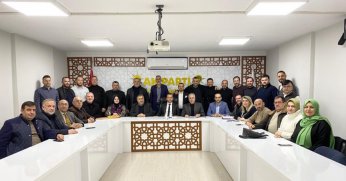 Başkan Tutuş Yeni Yönetimiyle İlk Toplantısını Yaptı