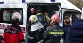 3 aracın karıştığı kazada 2 kişi yaralandı