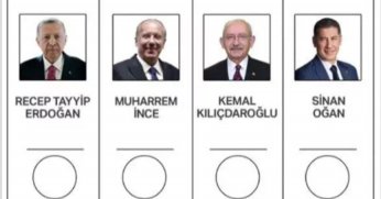 Cumhurbaşkanı adaylarının oy pusulasındaki yerleri belli oldu!