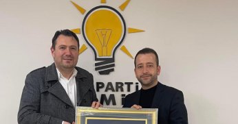 KAHYA'DAN TUTUŞ'A HAYIRLI OLSUN ZİYARETİ