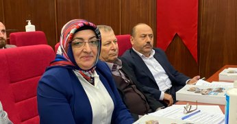 CANAN SOYLU MECLİSTEKİ YERİNİ ALDI