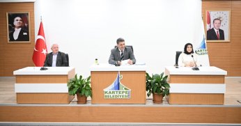 Kartepe Belediyesi nisan ayı meclis toplantısı yapıldı