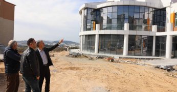 Başkan Çiftçi, projeleri yerinde inceledi