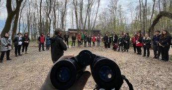 Ormanya’da kuş gözlem turuna yoğun ilgi