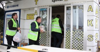 Büyükşehir, Ramazan ayında taksici esnafını unutmuyor 