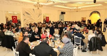 Şehit aileleri ve gaziler iftar sofrasında buluştu
