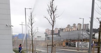 Kocaeli Şehir Hastanesi'nde yangın denetimi