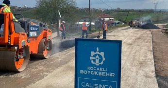    İzmit ve Kandıra’da yoğun üstyapı çalışmaları