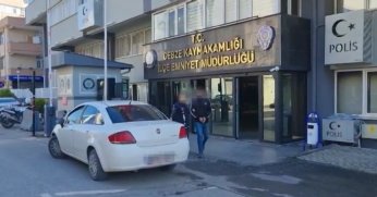 Motosiklet hırsızı yakayı ele verdi