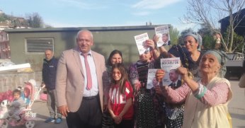 Aksoy kapı kapı dolaşıp açılışa davet etti