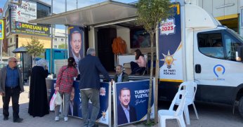 AK Nokta aracı Kocaeli’yi dolaşıyor