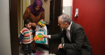 Çayırova’da her eve bayram çikolatası