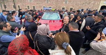 Gebze’de TOGG izdihamı