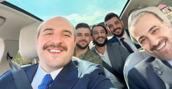 Bakan Varank ve Talus TOGG kamerasına poz verdi