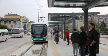 Kuruçeşme tramvay hattında seferler başladı