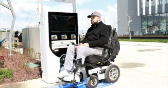 Şehir Hastanesine akülü şarj istasyonu