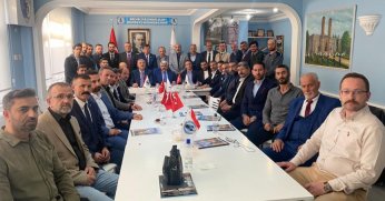 Prof. Dr. Hülagü, hemşeri dernekleriyle buluştu