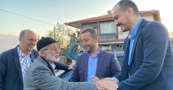 AK Adaylar, köylere müjdelerle gitti