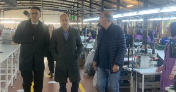 AB Müsteşarı KSO’yu ve Bizimköy’ü ziyaret etti