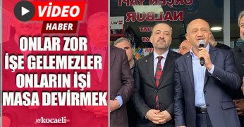 ONLAR ZOR İŞE GELEMEZLER ONLARIN İŞİ MASA DEVİRMEK