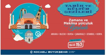 Büyükşehir’in kültür gezileri başvuruları başladı