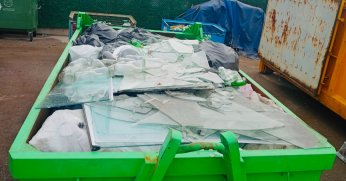 Körfez'de 4 ayda 10 ton cam atık ekonomiye kazandırıldı