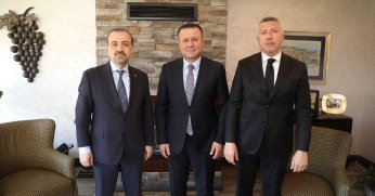 Şahin Talus’tan Eryarsoy ve Korkmaz’a ziyaret