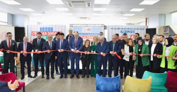 Prof. Dr. Haluk Dursun Kent Kütüphanesi açıldı