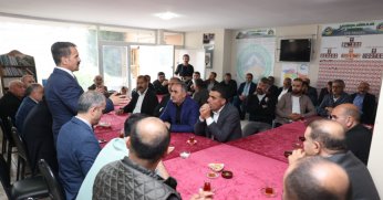 Ağrılılar, Milletvekili Yaman’ı ağırladı