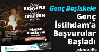Genç Başiskele, Genç İstihdam’a Başvurular Başladı