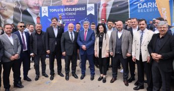 Milletvekili Çakır, işçilerin zam sevincini paylaştı