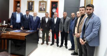 YRP’li adaylardan Başkan Şayir’e ziyaret