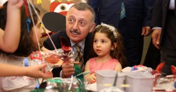 Çocukların hayal dünyası Büyükakın’ı büyüledi