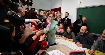 İyi Parti Lideri Meral Akşener oyunu kullandı