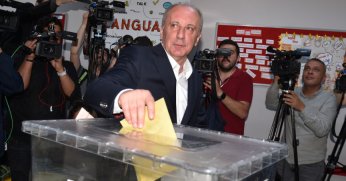 Memleket Partisi Genel Başkanı Muharrem İnce oyunu kullandı